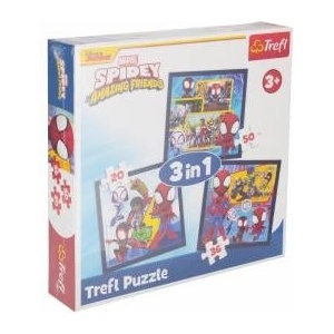 Trefl SPIDEY SPIDERS AND DINOSAURS *3in1*