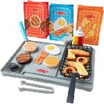 Melissa & Doug Игрален комплект Melissa & Doug Color Reveal Water Wow - Flip and Fry Grill, 27 части (6074893) - baby