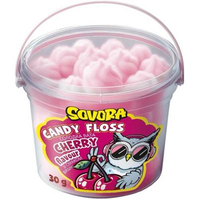 Sovora Cukrová vata s příchutí višně 30 g