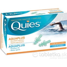 Quies AQUAPLUG Chrániče sluchu do vody 1x2 ks