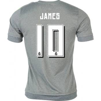 adidas Real Madrid Away shirt James 2015 2016 Junior Grey