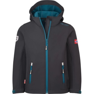 TROLLKIDS Детско софтшел яке Trollkids Kid's Trollfjord Jacket Softshell jacket - Black / Petrol - размер 176 (EU) (703-2088-2119)