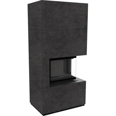 Kratki FLOKI BOX pravá 8 kW průměr 160 křemenný sintr FOKOS SALE černá Thermot