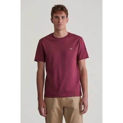Gant Reg Shield SS t-shirt červená