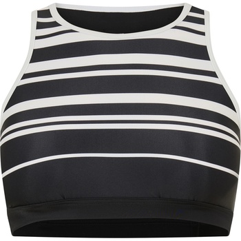 Zoggs Дамска къса блуза Zoggs Monochrome Crop Top Womens - Black
