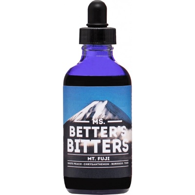 Ms.Better's Bitters Mt. Fuji White Peach 40% 0,12 l (čistá fľaša)
