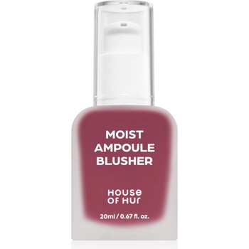 House of Hur Moist Ampoule Blusher течен руж цвят 08 Berry Purple 20ml