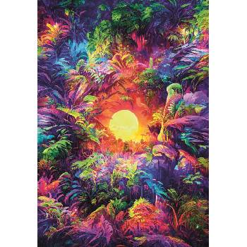 Image 1 of Clementoni - Puzzle ColorBoom: Psychedelic Jungle Sunrise - 500 piese