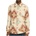 Revolution Мъжка риза с копчета Revolution Casual Overshirt Aztec Shirt - Rust (033-2969-0113)
