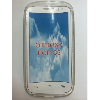 Image 1 of Alcatel Силиконов калъф за Alcatel OT C5 4036 бял