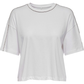 ONLY Тениска onlcheri life s/s o-neck boxy top jrs