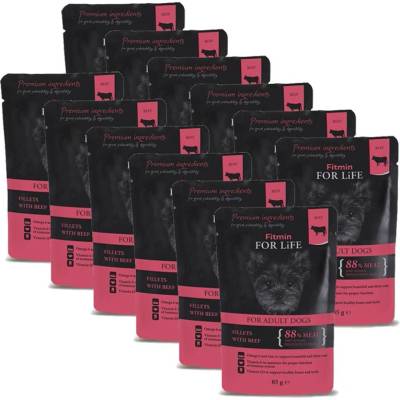 Fitmin For Life пастет Говеждо 12 x 85 г