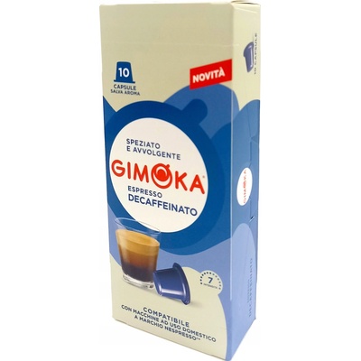 Gimoka Espresso Decaffeinato kapsule Nespresso 10 ks