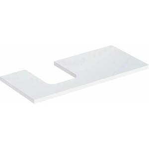 Geberit Умивалник Geberit One с ляв изрез 105 см, гланцово бял (505.294.00.1)