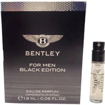 Bentley for Men Black Edition Eau de Parfum Sample Spray 1.8 ml за мъже