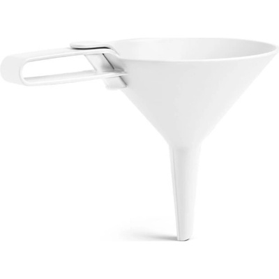 Trychtýř s uzávěrem DOLINA Arctic White, bílý - BLIMPLUS