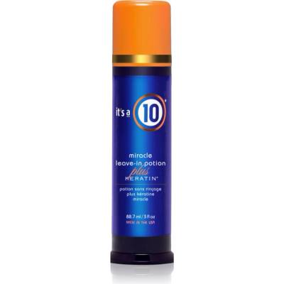 it's a 10 Plus Keratin Miracle Leave-in Potion балсам без отмиване за блясък и мекота на косата 88.7ml