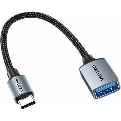 Vention CCXHB USB 3.0 samec na USB samica OTG, 0,15m, sivý