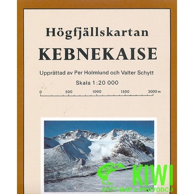 mapa Kebnekaise 1:20 t.