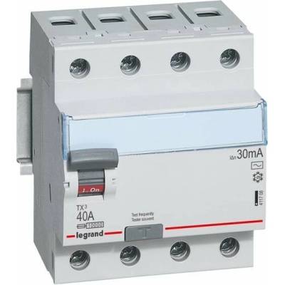 Legrand TX3 40A/30mA/4p/AC 411708