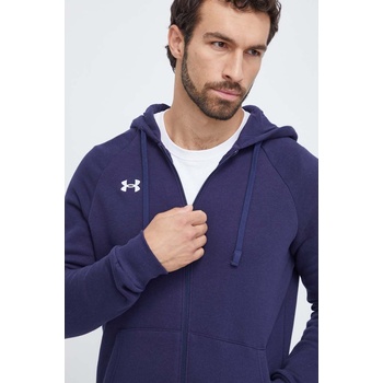 Under Armour Суичър Under Armour в тъмносиньо с качулка с изчистен дизайн (1379767)