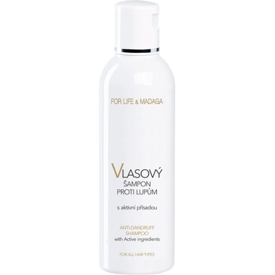 For Life & Madaga vlasový šampon proti lupům s aktivní přísadou 200 ml