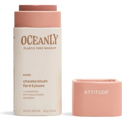 Attitude Oceanly Tuhá krémová tvářenka Rose 8,5 g – Zboží Dáma