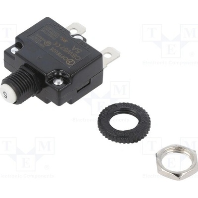 OPTIFUSE CBW57-PS-5A-5X Pojistka: tepelná; 5A; Imax: 1kA; 125V,250V; 32VDC,50VDC