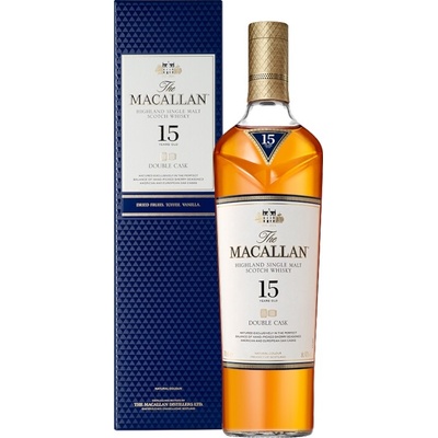 Macallan Double Cask 15y 40% 0,7 l (kartón)