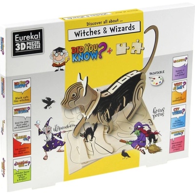 Eureka 3D пъзел Eureka - Опознай вещиците и магьосниците (английски език) (473181)