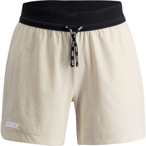 Swix Дамски шорти за бягане Swix Women's Force Shorts 5-Inch Running shorts - Chalk (112-4367-0114)