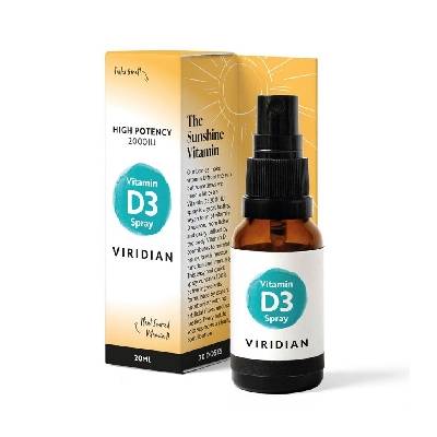 Viridian Vitamin D3 2000iu Spray 20ml