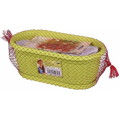 Nohel garden Truhlík MALÝ ZAHRADNÍK - JAHODA + substrát a osivo 22cm