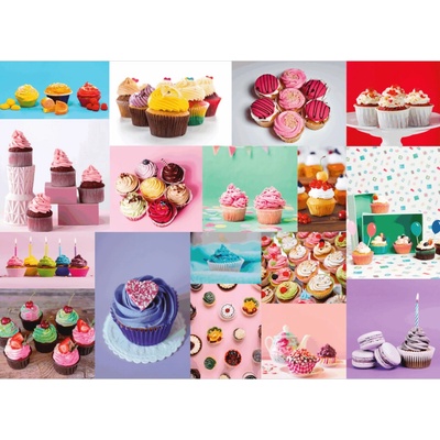 Brain Tree Dortíky Cupcakes 1000 dielov