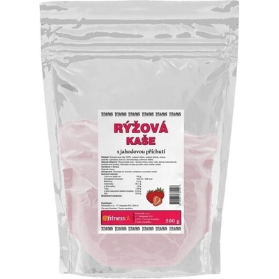 Titánus Rýžová kaše jahoda 500 g