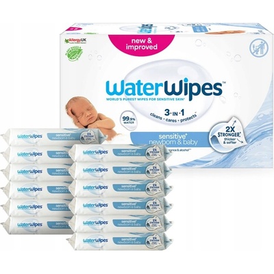 WaterWipes Vlhčené obrúsky BIO 99,9% voda pre deti 720 ks