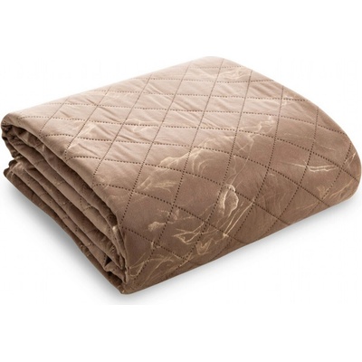 Mybesthome Přehoz na sedačku - pohovku MARIA tmavě béžová 170x210 cm, 200x220 cm 170x210 cm – Zboží Dáma
