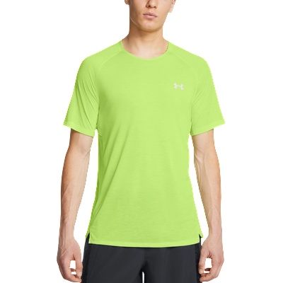 Under Armour Тениска Under Armour UA TRAIL RUN SHORTSLEEVE Жълт Velikost L