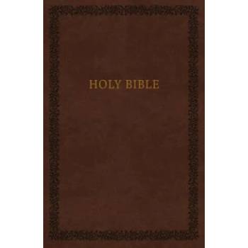 NKJV, Holy Bible, Soft Touch Edition, Leathersoft, Brown, Comfort Print