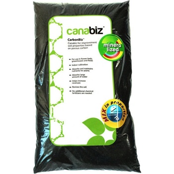 Canabiz CarbonBiz Mineralized - mineralizované biouhlí 1 l