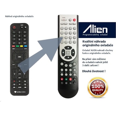 Diaľkový ovládač Alien Zircon AIR