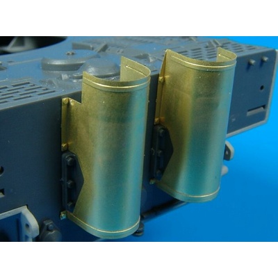 TAMIYA Hauler TIGER I Exhaust shroud parts for kit 1-48 1:48
