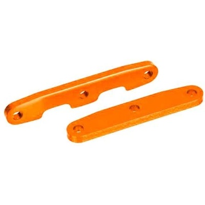 Traxxas алуминиева преграда за шаси оранжева (П+З)