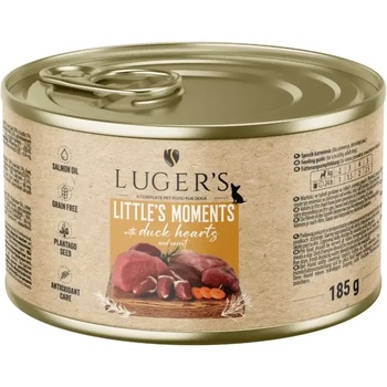 Luger’s Superfood Luger`s Dog за дребни породи кучета с патешки сърца 185gr