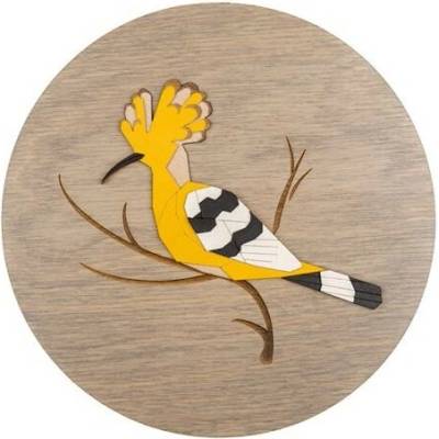 BeWooden Dřevěný obraz Dudek