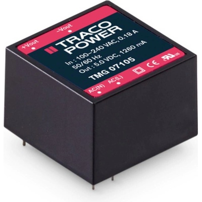 TracoPower TMG 30103 sieťový zdroj AC/DC do DPS 3.3 V/DC 5 A 16.5 W