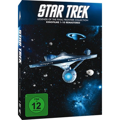 STAR TREK I-X Box DVD