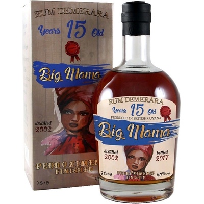 Big Mama 2002 15y Px cask finish 40% 0,7 l (karton)