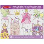Melissa & Doug - Книжка за оцветяване - Принцеси и феи