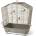 SAVIC Camille 30 клетка за птици, 45х25х48 см